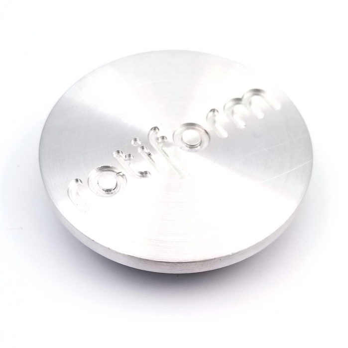 Rotiform 1PC 1003-58 ROTIFORM 3.01" FLAT O-RING CAP-BRUSHED - Truck Part Superstore