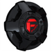 Fuel 2PC 1003-81GBQ FUEL FIVE BAR COVER CAP-GL-BLK RED TINT - Truck Part Superstore