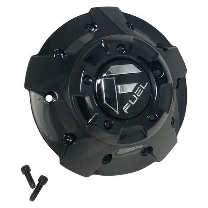 Fuel 2PC 1003-81GBR FUEL FIVE LEG COVER CAP-GL-BLK/BLK RIV - Truck Part Superstore
