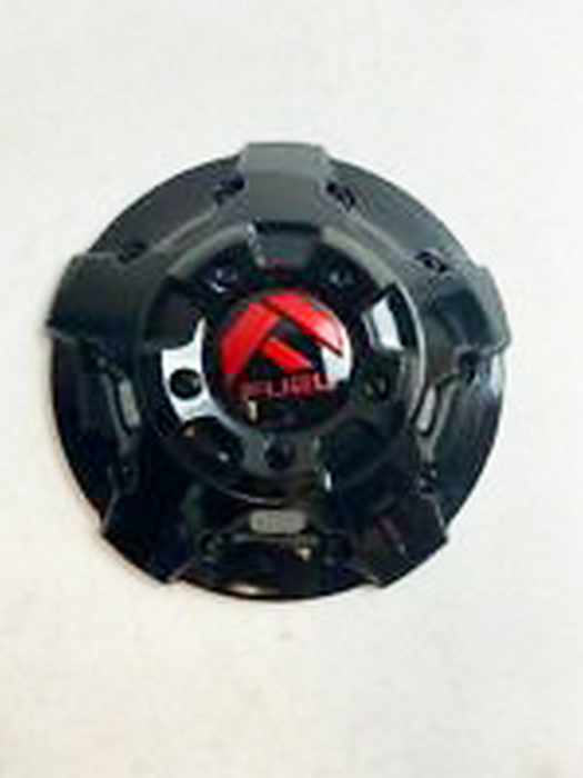 Fuel 2PC 1003-88GBQ FUEL FIVE BAR CAP - G-BLK RED TINT 8 LUG - Truck Part Superstore
