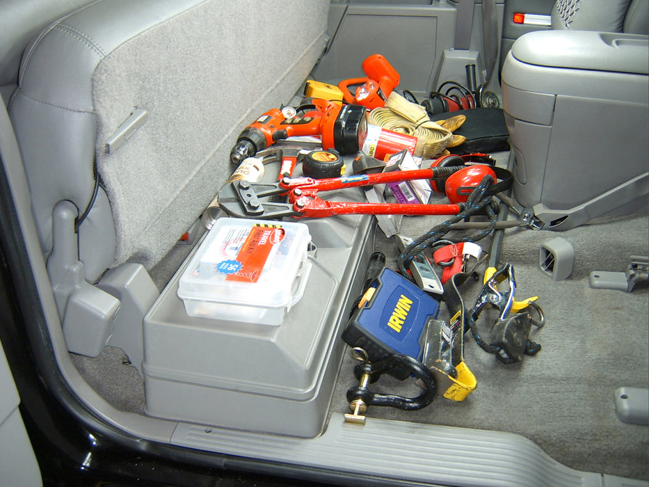 DU-HA 10037 DU-HA® Interior Storage/Gun Case; Incl. Gun Rack/Organizer; Black; - Truck Part Superstore
