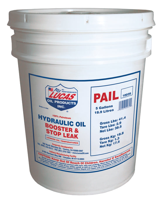 Lucas Oil Products 10039 Hydraulic Oil Booster & Stop Leak - Truck Part Superstore