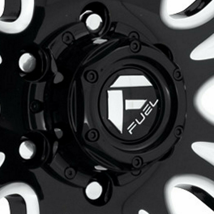 Fuel 2PC 1004-08TGB FUEL GL-BLK BOLT ON CAP 8X6.5/170(2.51") - Truck Part Superstore