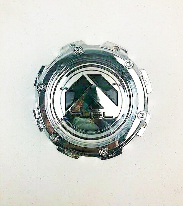 Fuel 2PC 1004-10 FUEL CHROME CAP (8X180 ) - Truck Part Superstore