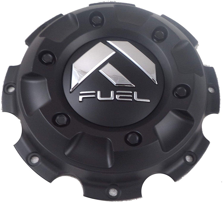 Fuel 2PC 1004-37MB FUEL MATTE BLACK CAP (6X135 LRG BORE) - Truck Part Superstore