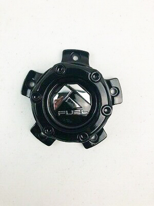 Fuel 2PC 1004-44GB FUEL BOLT ON CAP 5X4.5/5 GL-BLK/BLK RIV - Truck Part Superstore