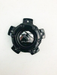 Fuel 2PC 1004-44GB FUEL BOLT ON CAP 5X4.5/5 GL-BLK/BLK RIV - Truck Part Superstore