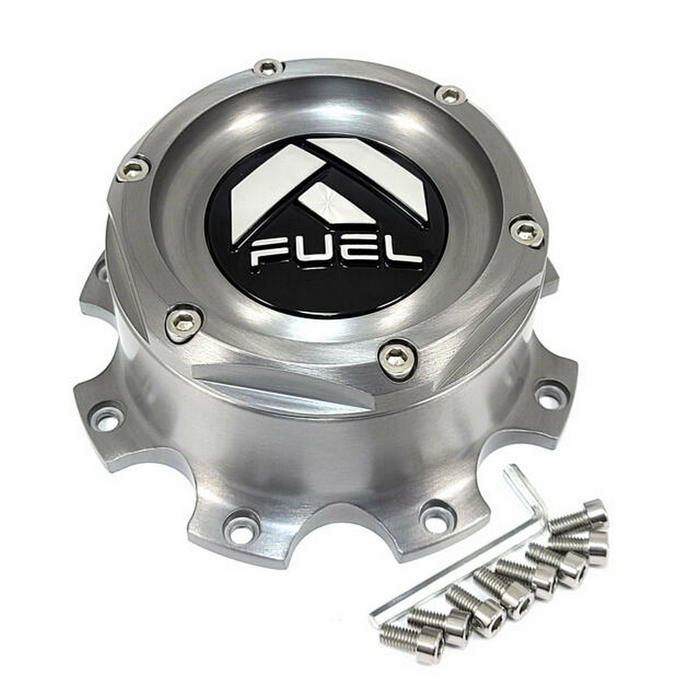 Fuel 2PC 1004-58-08TLRT FUEL BILLET CAP 8LUG TALL-GLOSS BSH TINT - Truck Part Superstore