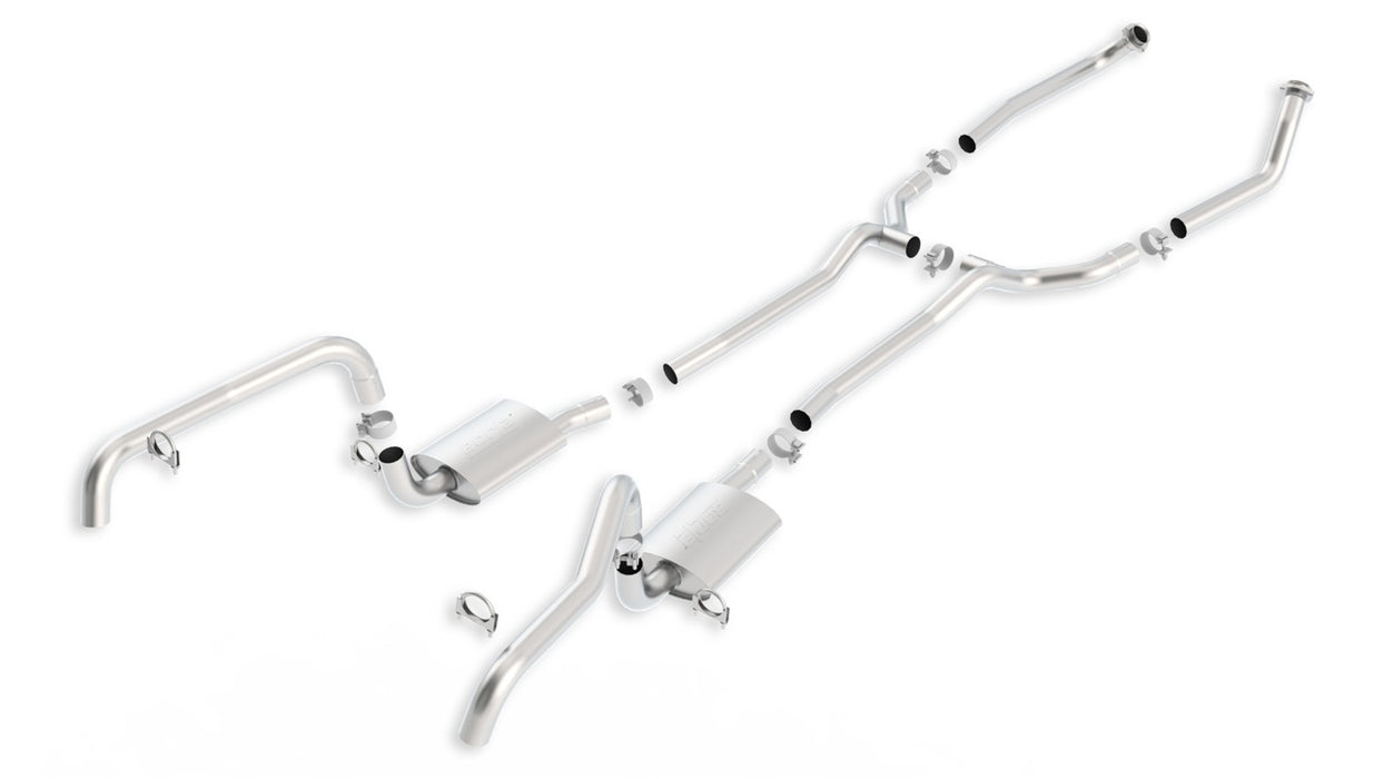 Borla 100414 Header & Manifold-Back Exhaust System - S-Type - Truck Part Superstore