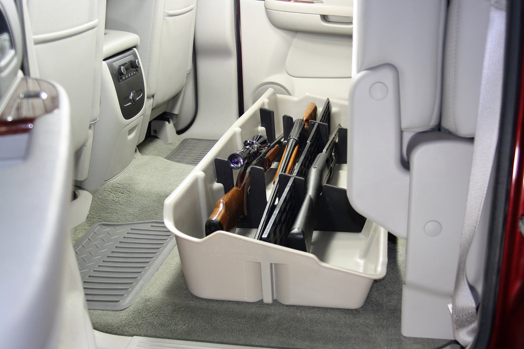 DU-HA 10042 DU-HA® Interior Storage/Gun Case; Incl. Gun Rack/Organizer; Dark Gray; - Truck Part Superstore
