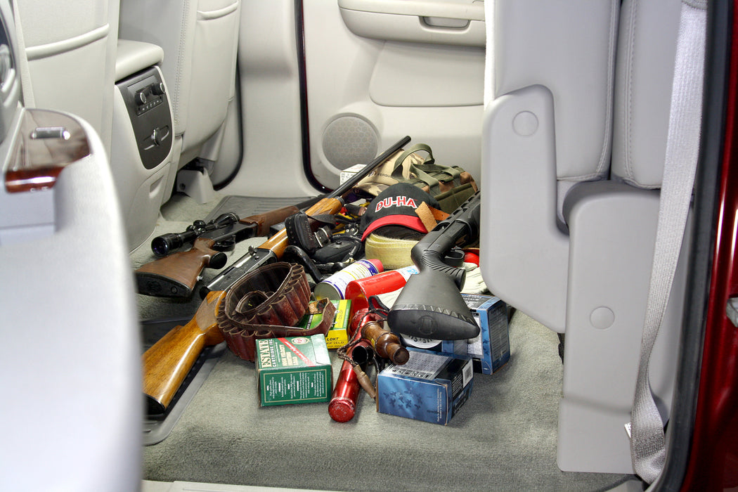 DU-HA 10043 DU-HA® Interior Storage/Gun Case; Incl. Gun Rack/Organizer; Light Gray; - Truck Part Superstore