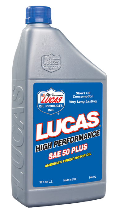 Lucas Oil Products 10044 SAE 50 Plus Racing Oil - Truck Part Superstore