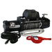 Bulldog Winch 10044 8,000 LB Winch 100 Ft Synthetic Rope W/5.2hp Series Wound Motor Roller Fairlead Bulldog Winch - Truck Part Superstore