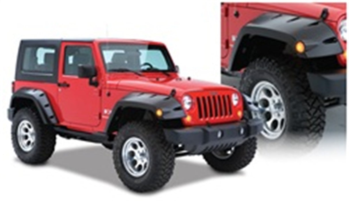 Bushwacker 10045-02 Max Coverage Pocket Style® Fender Flares - Truck Part Superstore