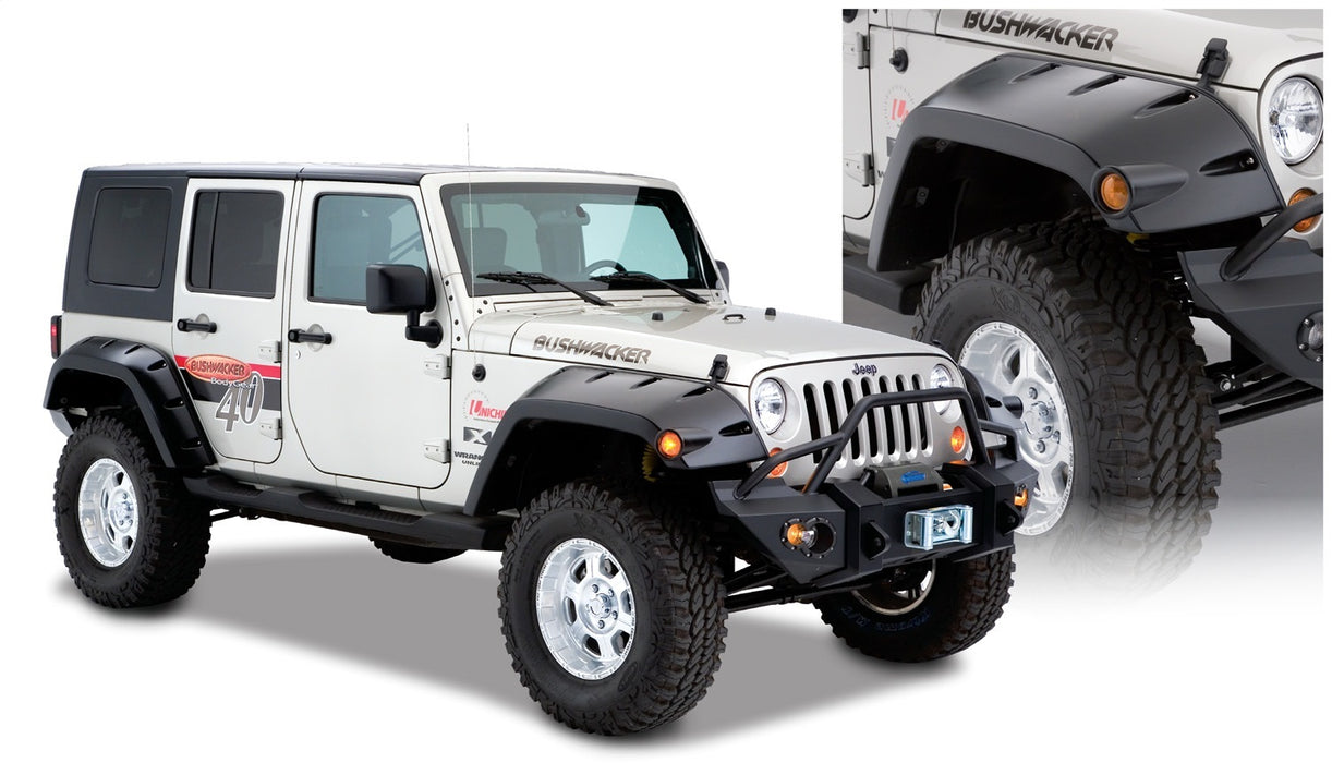 Bushwacker 10045-02 Max Coverage Pocket Style® Fender Flares - Truck Part Superstore