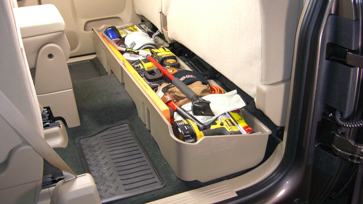 DU-HA 10047 DU-HA® Interior Storage/Gun Case; Incl. Gun Rack/Organizer; Tan; - Truck Part Superstore