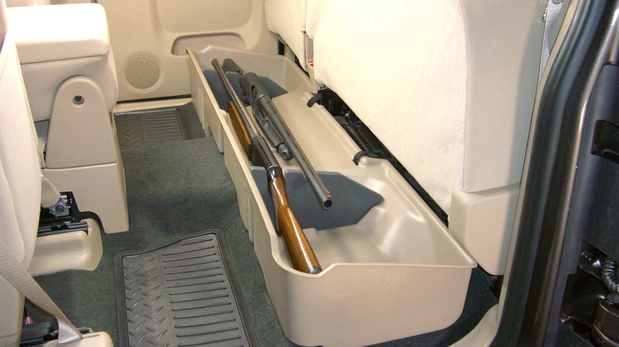 DU-HA 10045 DU-HA® Interior Storage/Gun Case; Incl. Gun Rack/Organizer; Dark Gray; - Truck Part Superstore