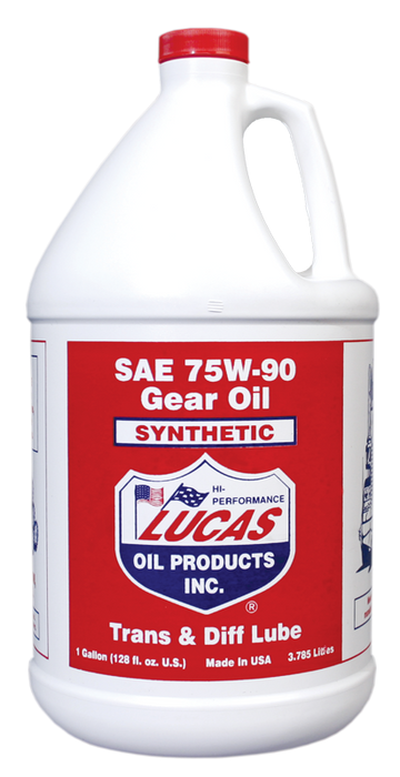 Lucas Oil Products 10048 Synthetic SAE 75W-90 Trans & Diff Lube - Truck Part Superstore