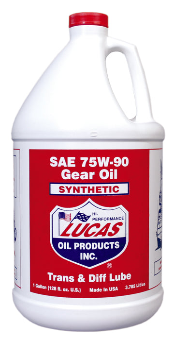 Lucas Oil Products 10048 Synthetic SAE 75W-90 Trans & Diff Lube - Truck Part Superstore
