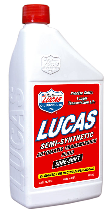 Lucas Oil Products 10052 Sure-Shift Semi-Synthetic ATF - Truck Part Superstore