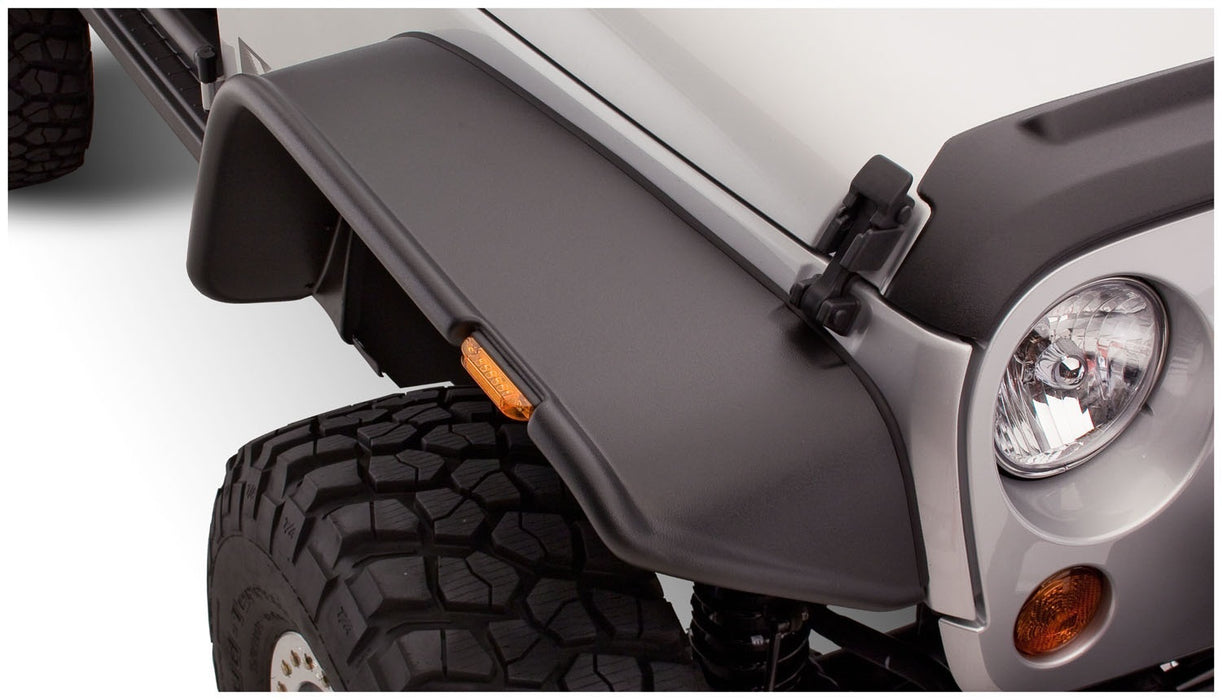 Bushwacker 10053-07 Flat Style Fender Flares - Truck Part Superstore