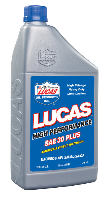 Lucas Oil Products 10053 SAE 30 Plus Racing Motor Oil - Truck Part Superstore