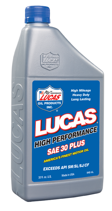 Lucas Oil Products 10053 SAE 30 Plus Racing Motor Oil - Truck Part Superstore