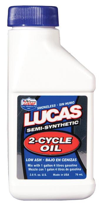 Lucas Oil Products 10058 Semi-Synthetic 2-Cycle Oil - Truck Part Superstore