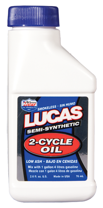 Lucas Oil Products 10058 Semi-Synthetic 2-Cycle Oil - Truck Part Superstore