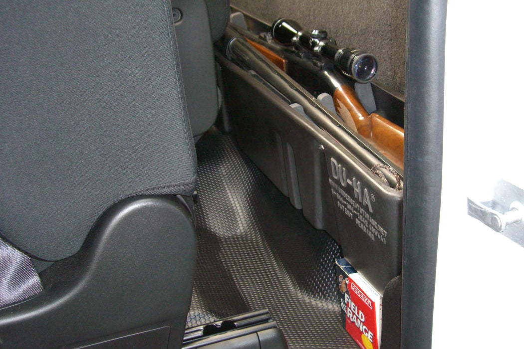 DU-HA 10058 DU-HA® Behind The Seat Storage; Incl. Gun Rack/Organizer; Black; - Truck Part Superstore