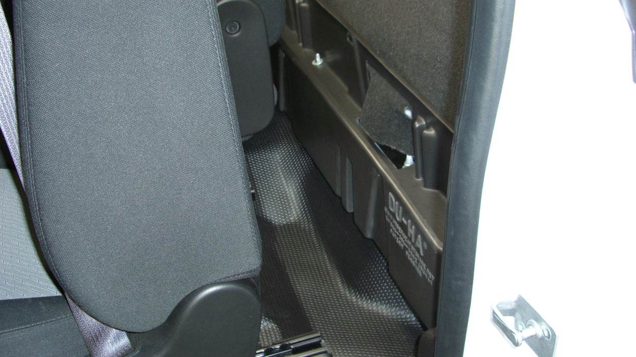 DU-HA 10058 DU-HA® Behind The Seat Storage; Incl. Gun Rack/Organizer; Black; - Truck Part Superstore