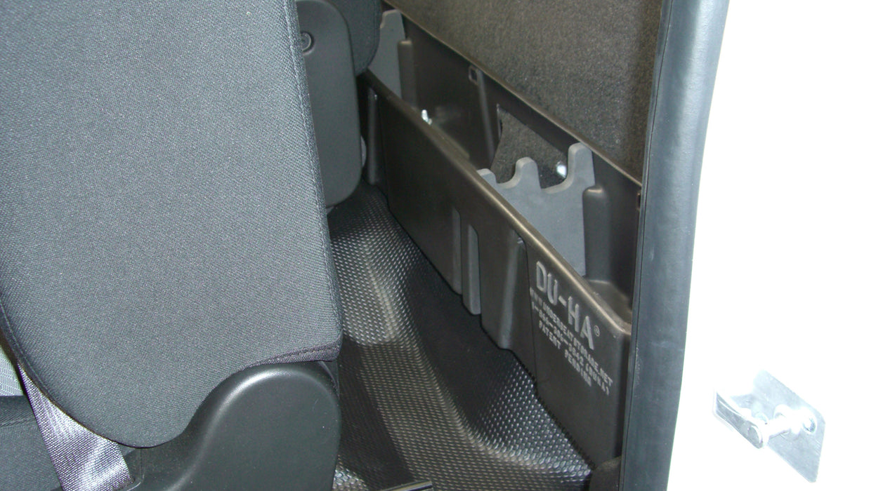 DU-HA 10058 DU-HA® Behind The Seat Storage; Incl. Gun Rack/Organizer; Black; - Truck Part Superstore