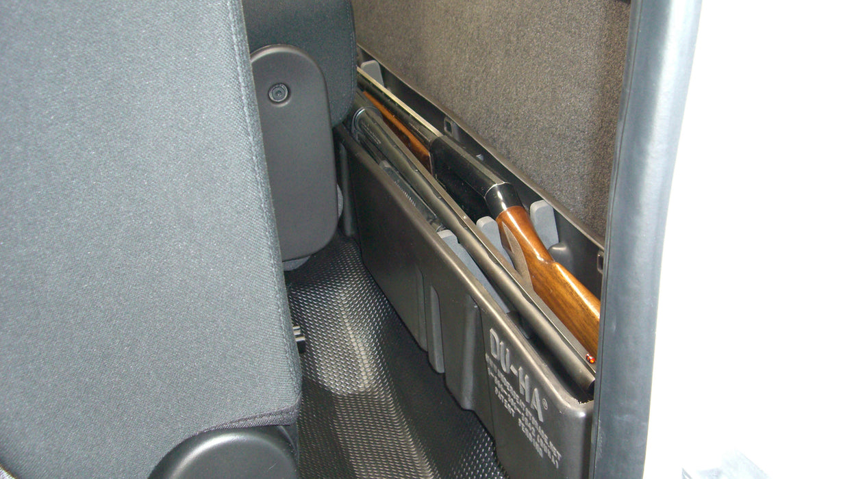 DU-HA 10058 DU-HA® Behind The Seat Storage; Incl. Gun Rack/Organizer; Black; - Truck Part Superstore