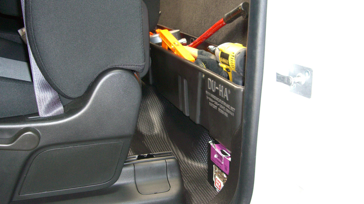 DU-HA 10058 DU-HA® Behind The Seat Storage; Incl. Gun Rack/Organizer; Black; - Truck Part Superstore