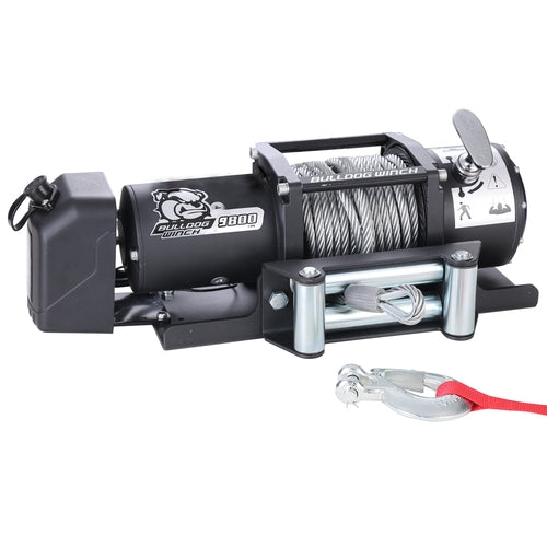Bulldog Winch 10061 9800 Lb Trailer Winch Wired Rope Bulldog Winch - Truck Part Superstore