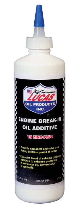 Lucas Oil Products 10063 Engine Break-In Oil Additive - Truck Part Superstore