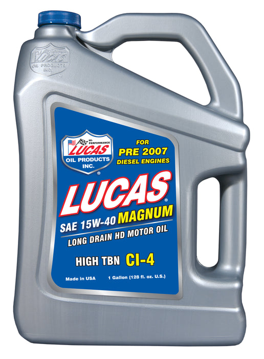 Lucas Oil Products 10076 SAE 15W-40 Magnum Motor Oil - Truck Part Superstore