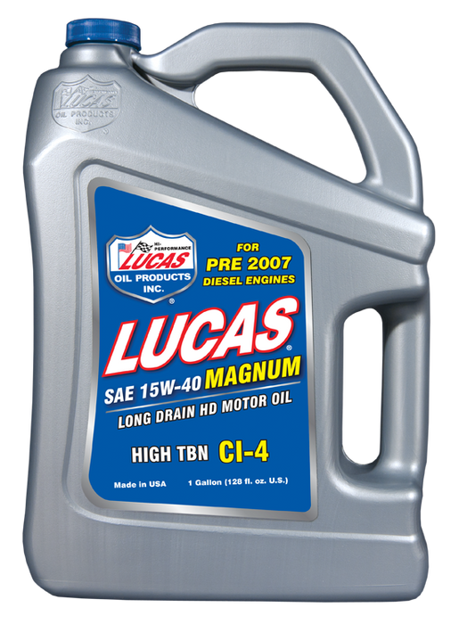 Lucas Oil Products 10076 SAE 15W-40 Magnum Motor Oil - Truck Part Superstore