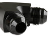 Mr Gasket 1008-BL Y Adapter; -8AN x -8AN x -8AN Male; Anodized Black; - Truck Part Superstore
