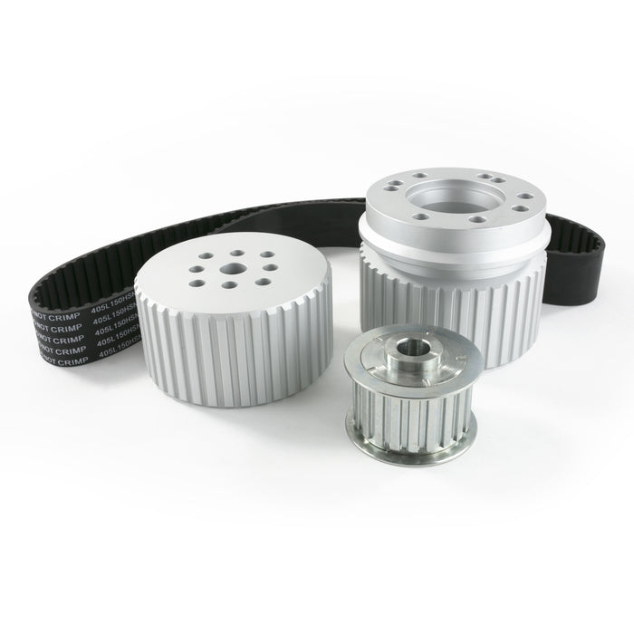 Top Street Performance 10093 Ford Small Block (289-351W) Gilmer Style Satin Pulley Kit. - Truck Part Superstore
