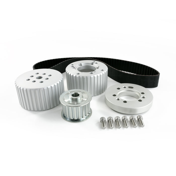 Top Street Performance 10096 Chrysler Small Block (318-360) Gilmer Style Satin Pulley Kit. - Truck Part Superstore