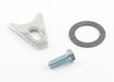 Mr Gasket 1009MRG Chrome Distributor Hold-Down Clamp; Incl. Bolt/Gasket; - Truck Part Superstore