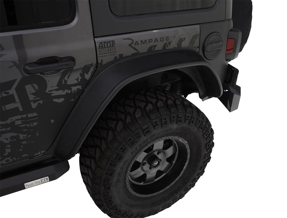 Bushwacker 10923-07 Flat Style Fender Flares - Truck Part Superstore