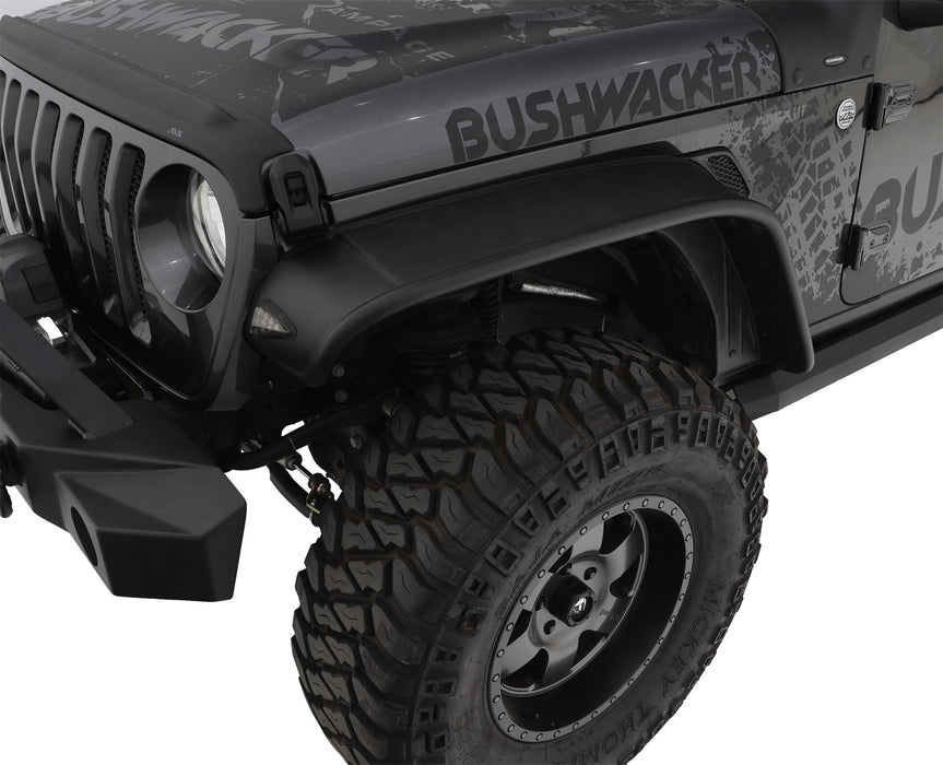 Bushwacker 10101-07 Flat Style Fender Flares - Truck Part Superstore