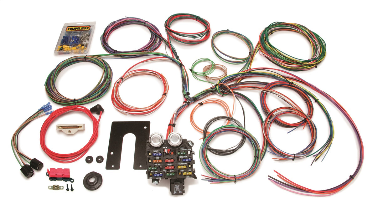 Painless Wiring 10105 22 Circuit Classic Customizable Harness - Truck Part Superstore