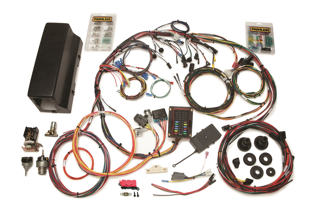 Painless Wiring 10113 28 Circuit Direct Fit Harness; w/Switches; - Truck Part Superstore