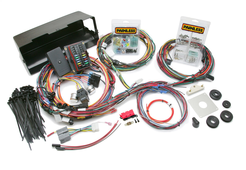 Painless Wiring 10114 28 Circuit Direct Fit Harness; w/o Switches; - Truck Part Superstore