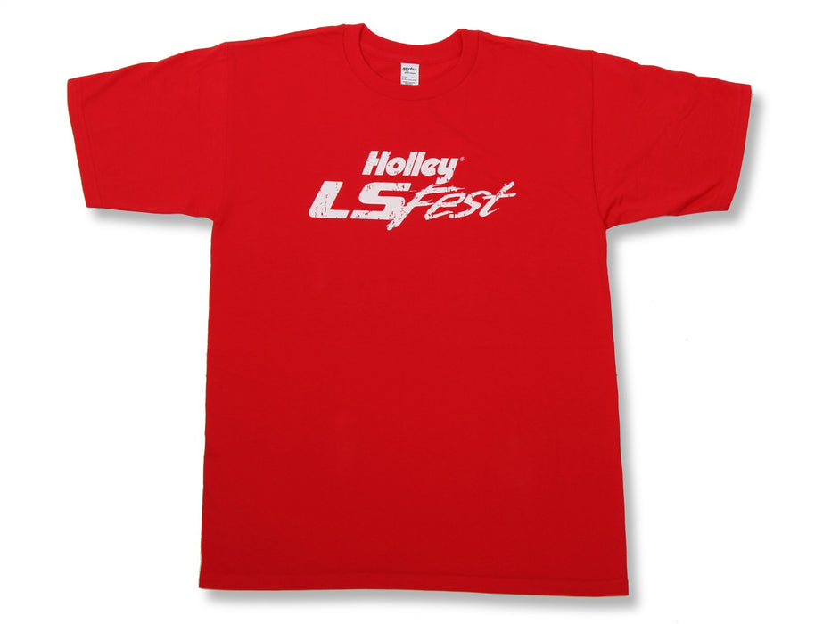 Holley 10108-2THOL Holley LS Fest Logo T-Shirt; Red; Short Sleeve; Size Youth 2T; - Truck Part Superstore