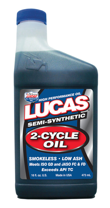 Lucas Oil Products 10120 Semi-Synthetic 2-Cycle Oil - Truck Part Superstore