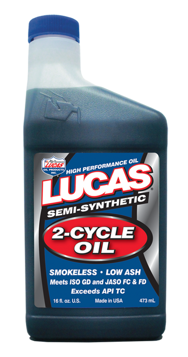 Lucas Oil Products 10120 Semi-Synthetic 2-Cycle Oil - Truck Part Superstore